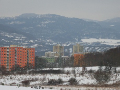 023.Klášterec leden 2008 Panorama směr Doupov